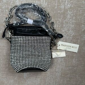 Medison West Rhinestone Busked Bag